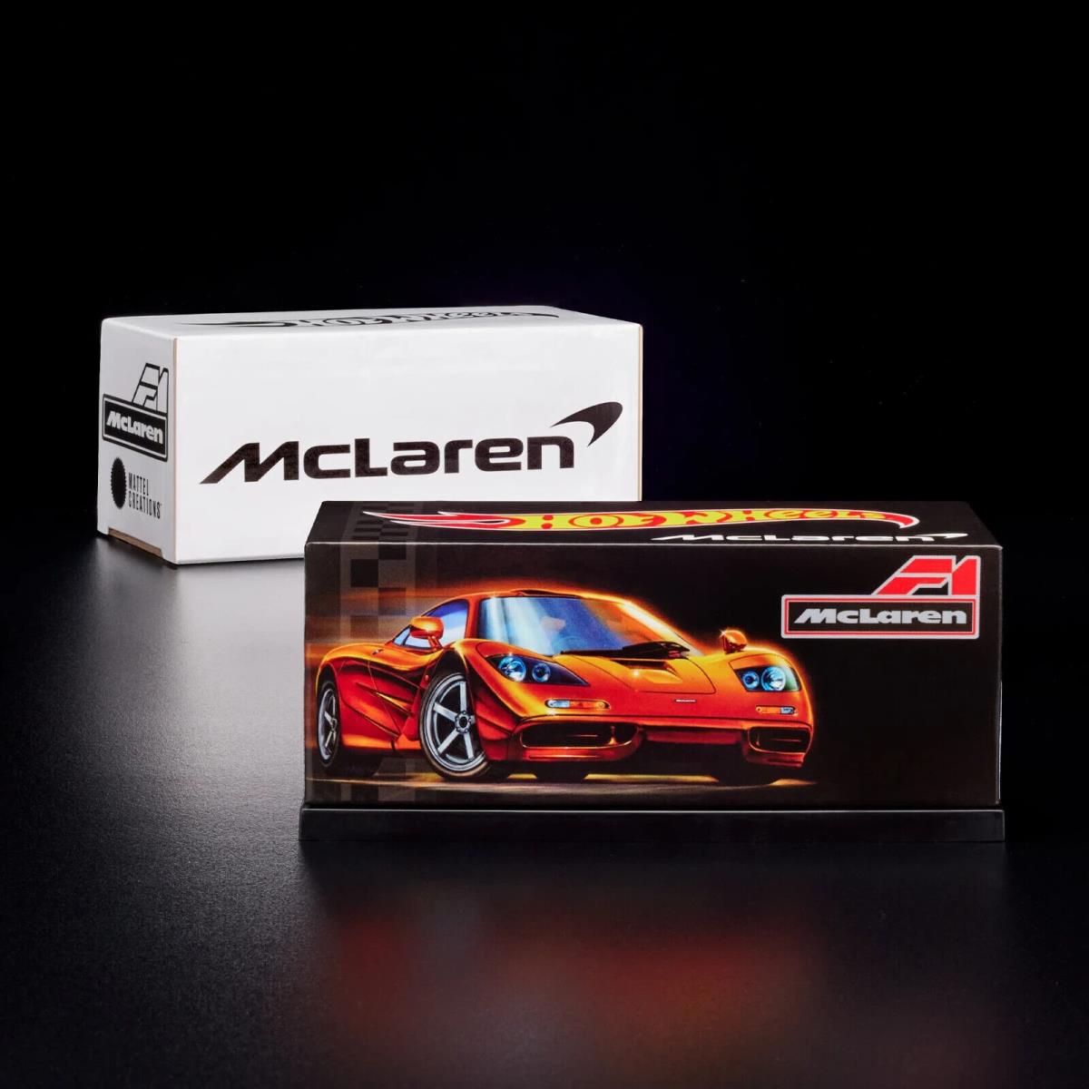 Hot Wheels 2024 Spectraflame Orange Rlc Exclusive Mclaren F1