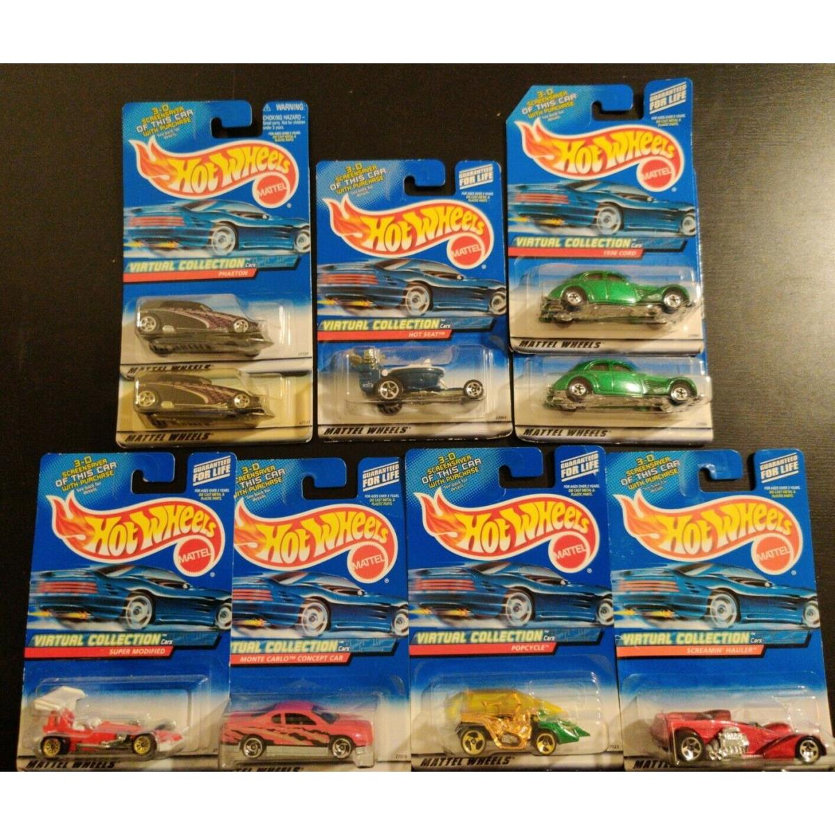 Hot Wheels Virtual Collection Bundle OF 9 Hotwheels