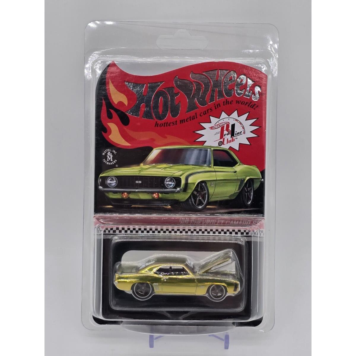 In Case - Hot Wheels - Red Line Club - 69 Chevrolet Camaro SS - 23558/30k