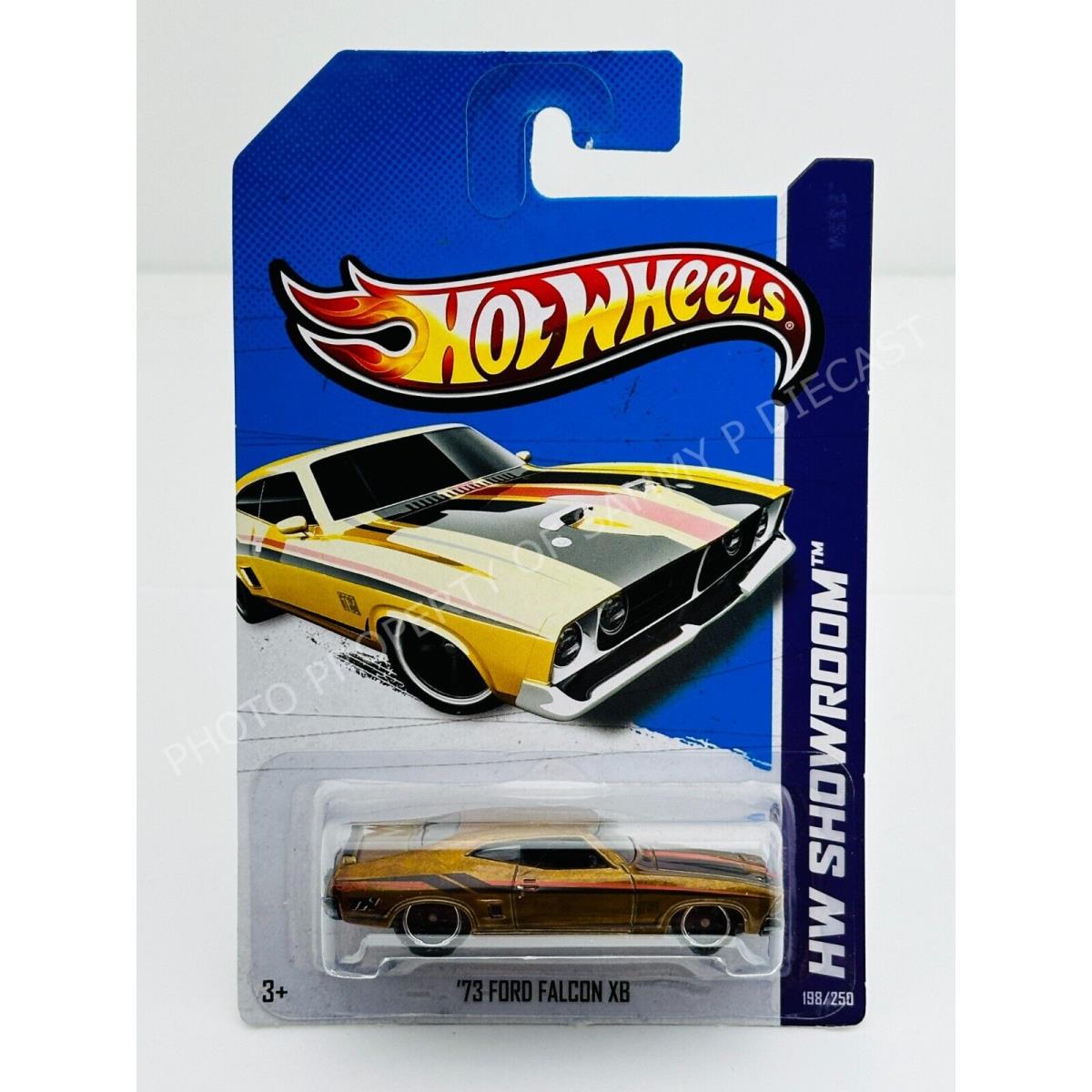 Hot Wheels 2013 Super Treasure Hunt `73 Ford Falcon XB Gold