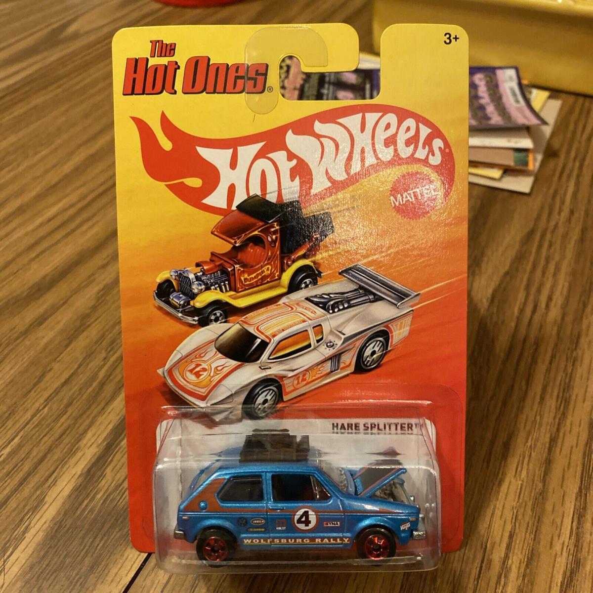 Hot Wheels 2012 Hot Ones Series Hare Splitter Target Exclusive Red Blackwalls