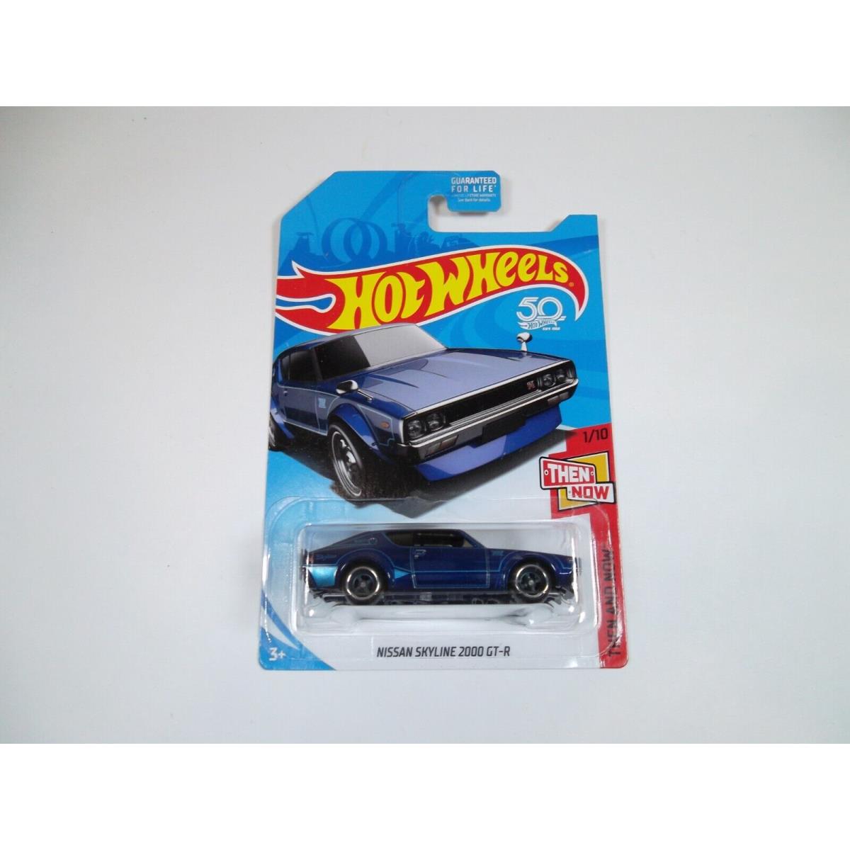 2018 Hot Wheels Super Treasure Hunt Nissan Skyline 2000 Gt-r Blue