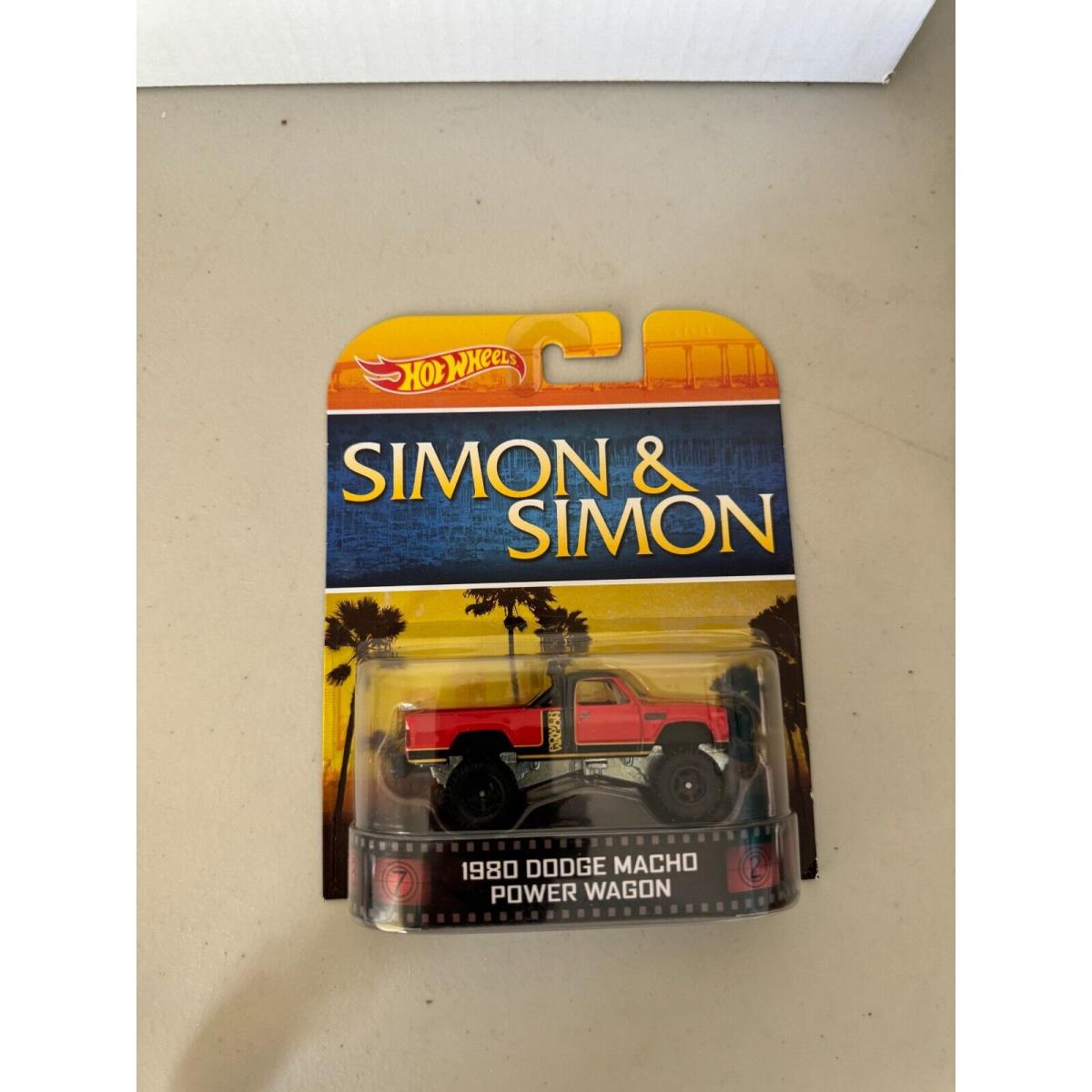 Hot Wheels Retro Entertainment Simon Simon 1980 Dodge Macho Power Wagon A60