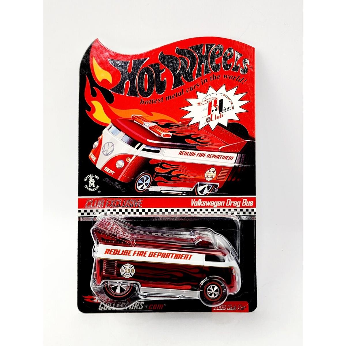 Hot Wheels Rlc Fire Department Volkswagen Drag Bus 970 Very Nice N991