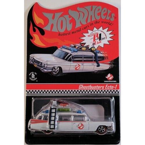 Hot Wheels 2011 - Ghostbusters Ecto-1 White Rlc 2850