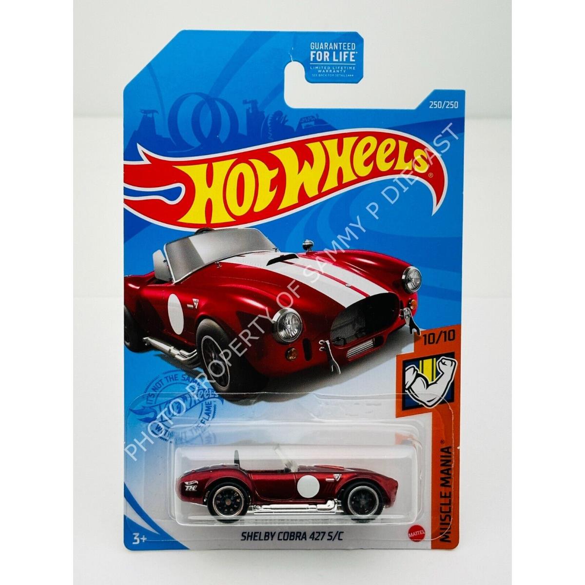 Hot Wheels 2021 Super Treasure Hunt Shelby Cobra 427 S/c Red in Blister