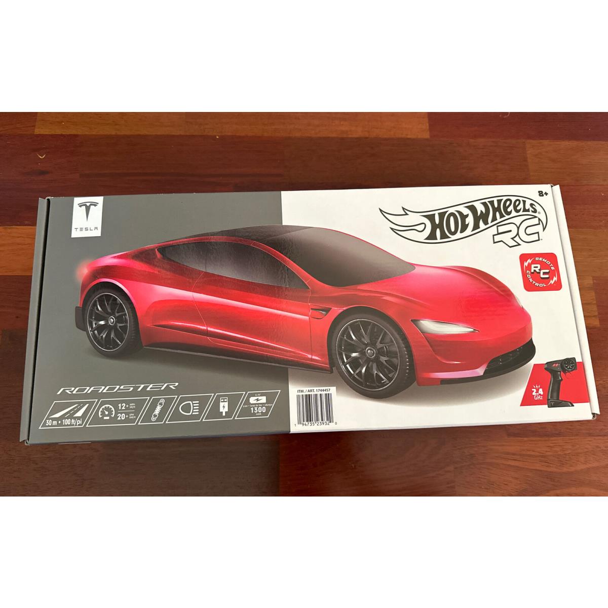 Tesla Roadster Hot Wheels Tesla Roadster Remote Control RC 1:10