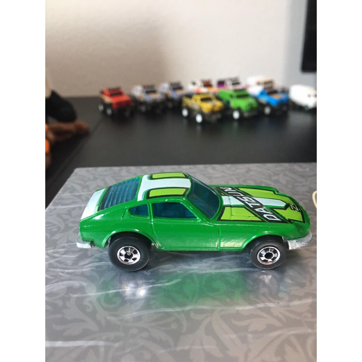 1976 Hot Wheels Green Z Whiz Datsun HK Green Fairlady Z - 240z Crisp