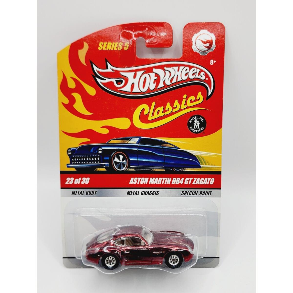 Hot Wheels Classics Aston Martin DB4 GT Zagato Real Rider Very Nice N819