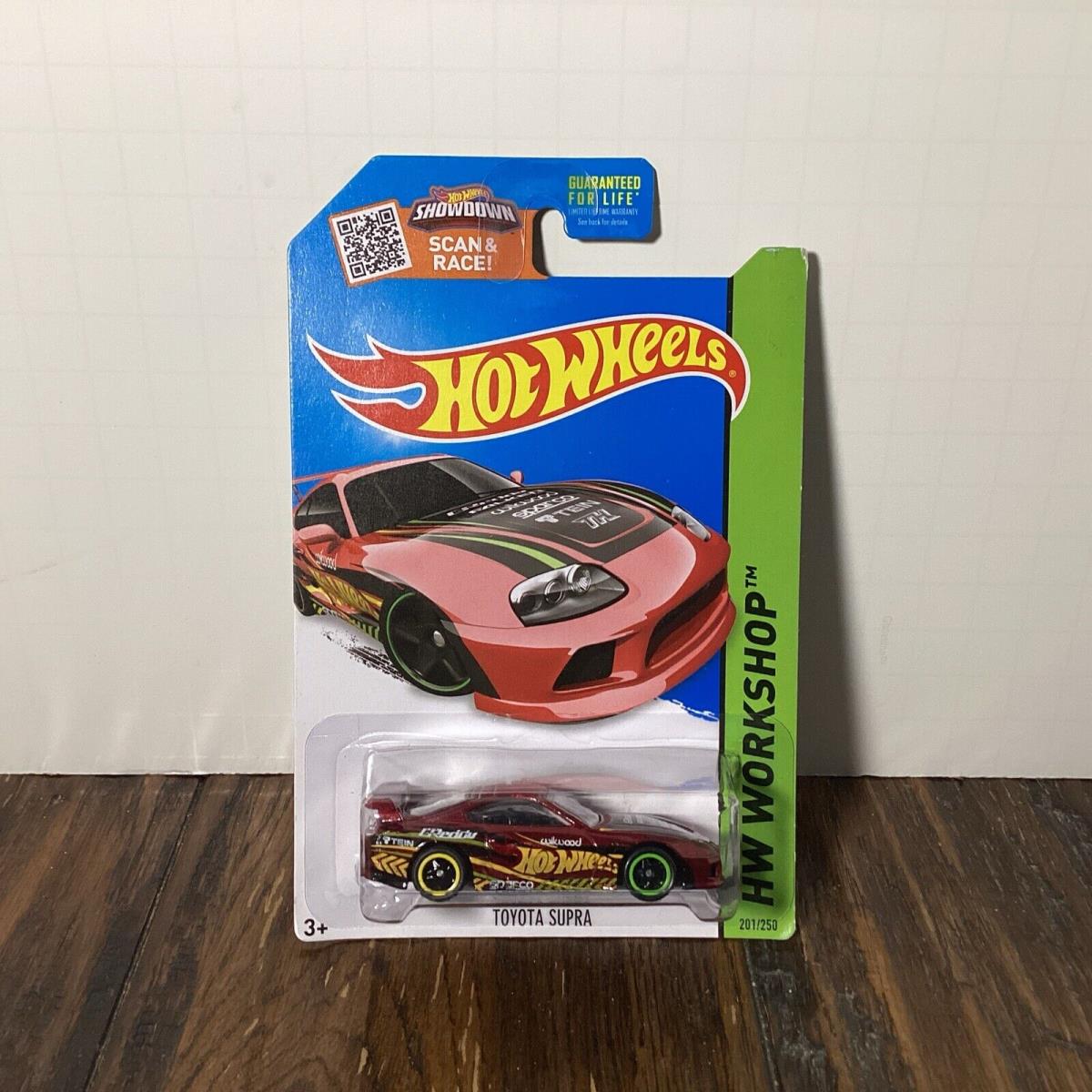 2015 Hot Wheels Super Treasure Hunt Toyota Supra In Package