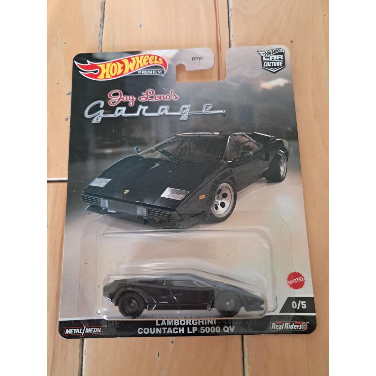 Hot Wheels Jay Leno`s Garage Lamborghini Countach LP 5000 QV Chase