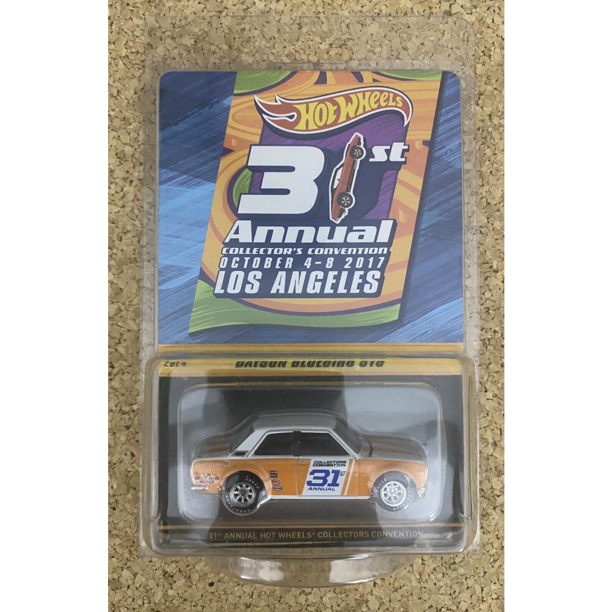 Hot Wheels 31st Collectors Convention Datsun Bluebird 510 Super 23A