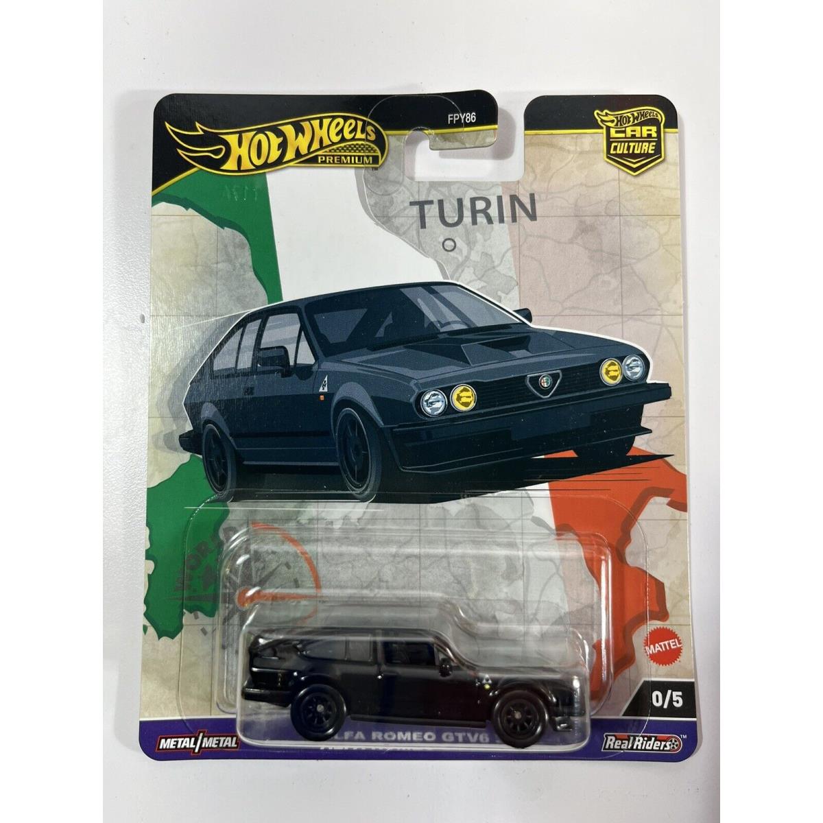 2024 Hot Wheels Premium Car Culture World Tour Alfa Romeo Chase 0/5