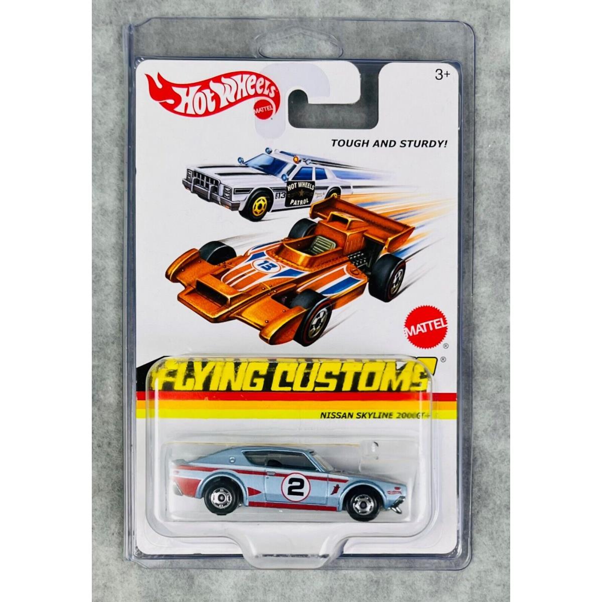 Hot Wheels 2013 Flying Customs Nissan Skyline 2000GT-R Single Seat Variant H28