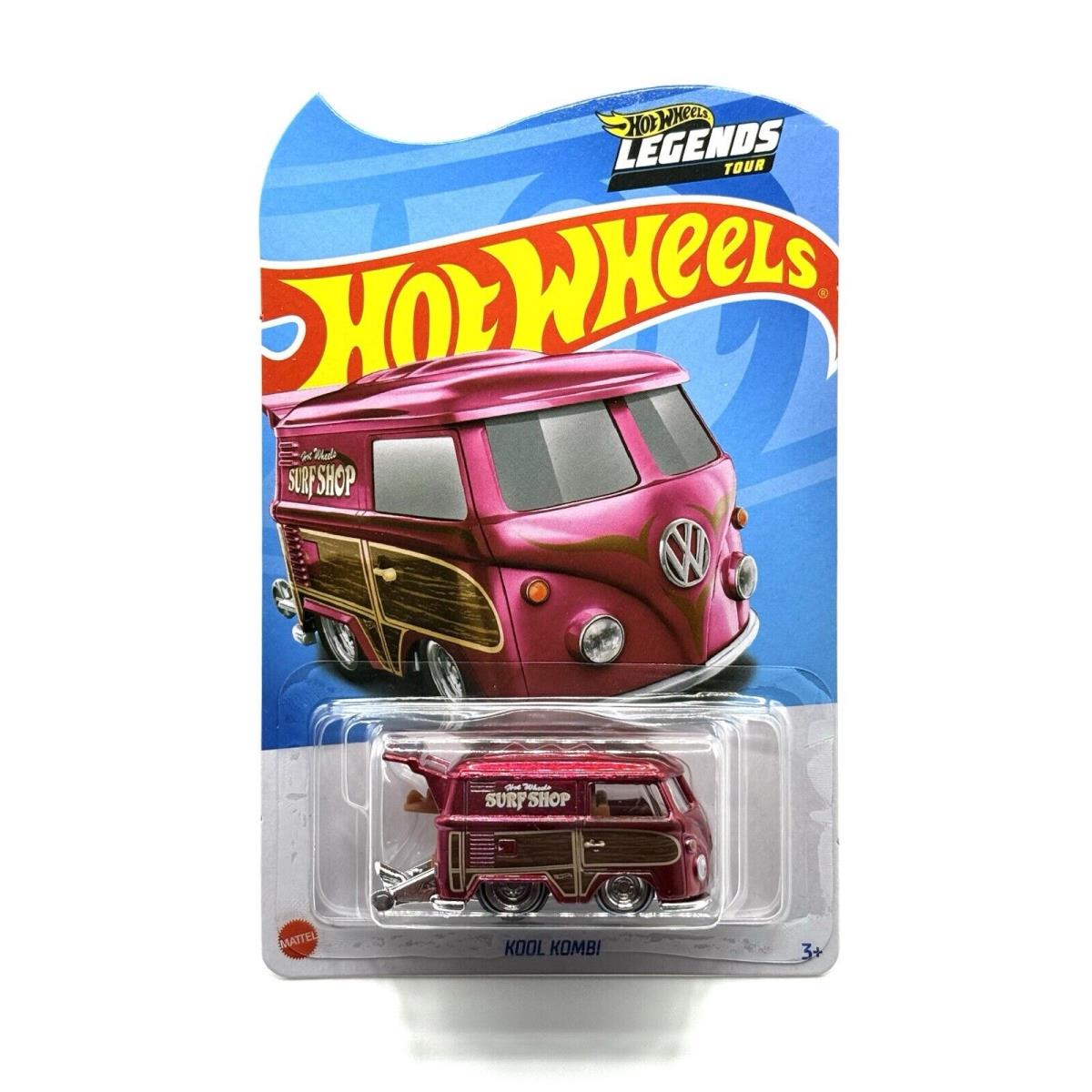 2024 Euro Card Hot Wheels Legends Tour Kool Kombi Collector Edition W/protector