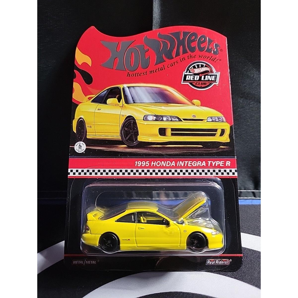 Rlc Hot Wheels 2024 Exclusive 1995 Honda Integra Type R Yellow - Mint IN Shell