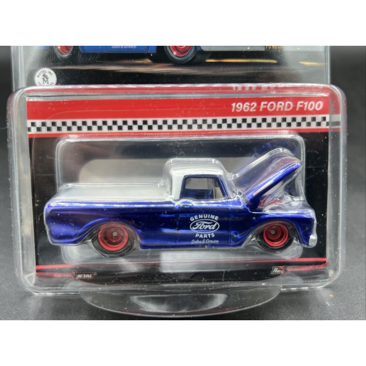 2021 Hot Wheels Blue 1962 Ford F100 Redline Club Rlc Super Fast