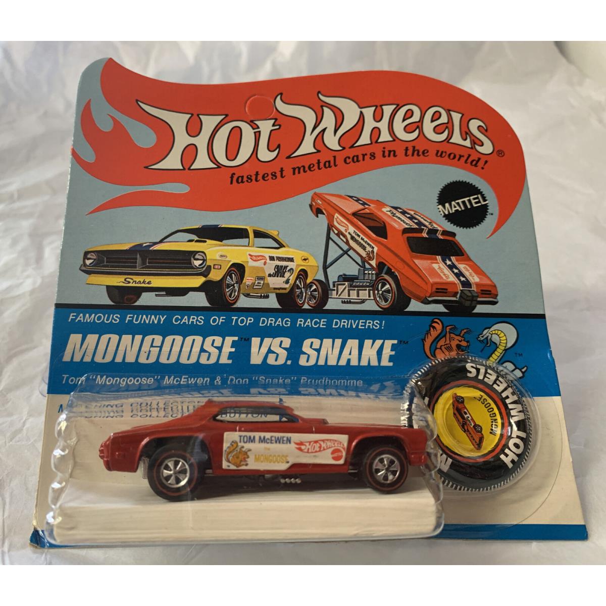 Hot Wheels Mongoose Redline Salesman Sample Stamped Unpunched Holly Grail Car