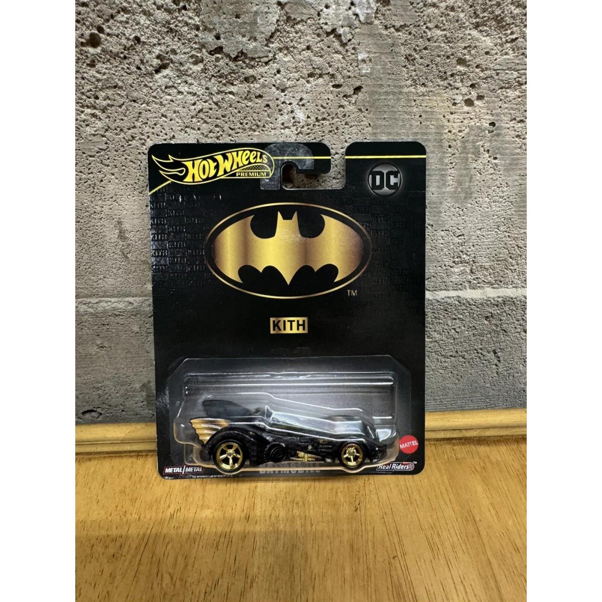 Batman Kith For Hot Wheels 1989 Batmobile In Hand