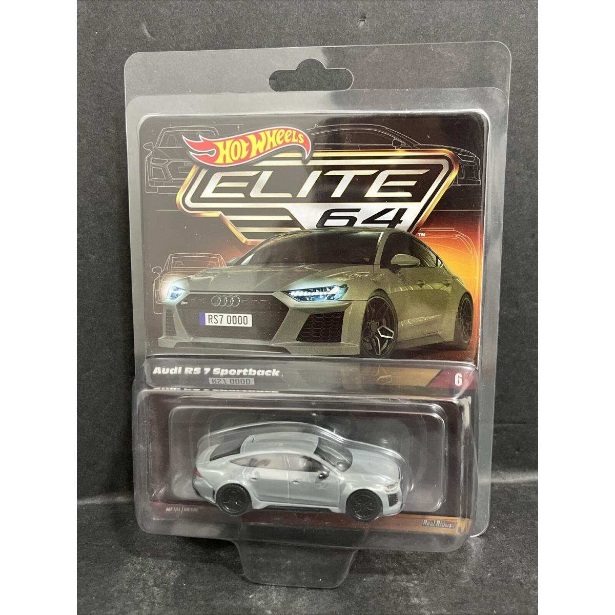 Hot Wheels Collectors Elite 64 Series Audi RS 7 Sportback 6 In Series