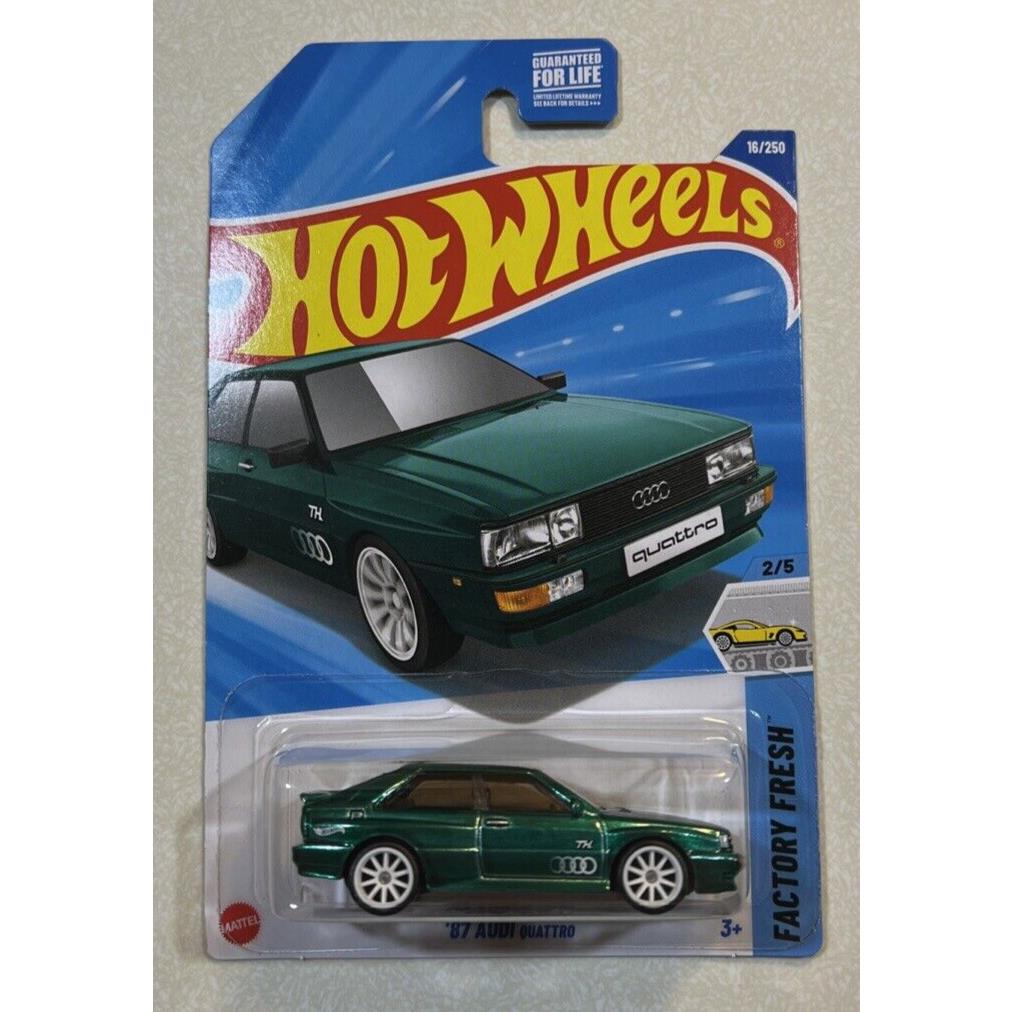 2025 Hot Wheels A Case 87 Audi Quattro Super Treasure Hunt- 16