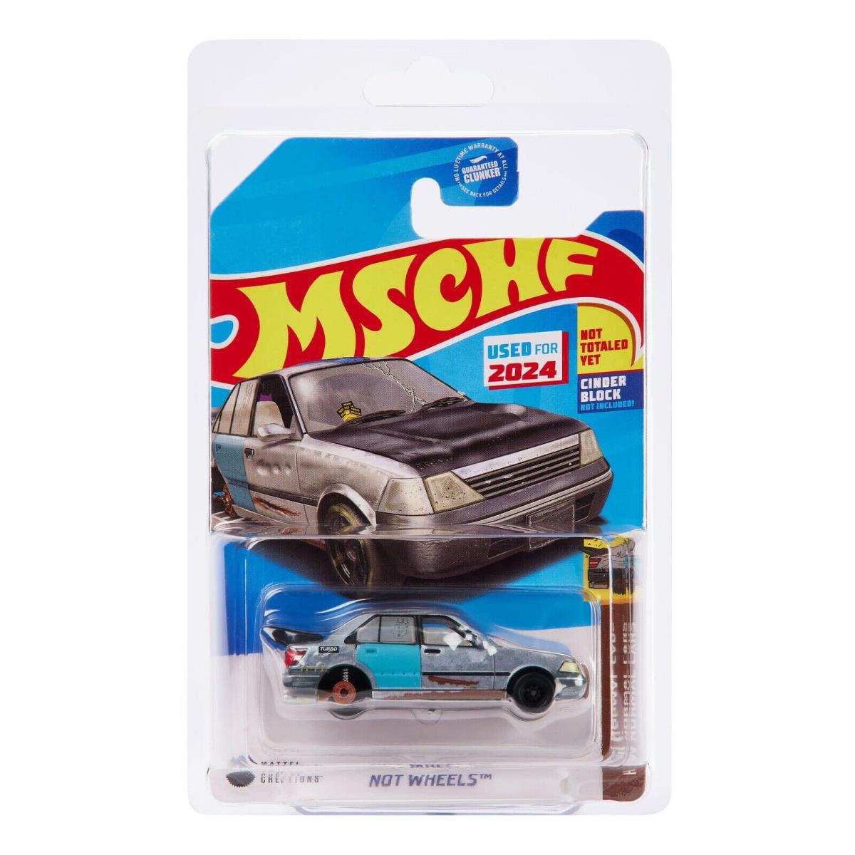 2024 Hot Wheels x Mschf Not Wheels Exclusive Ready TO Ship