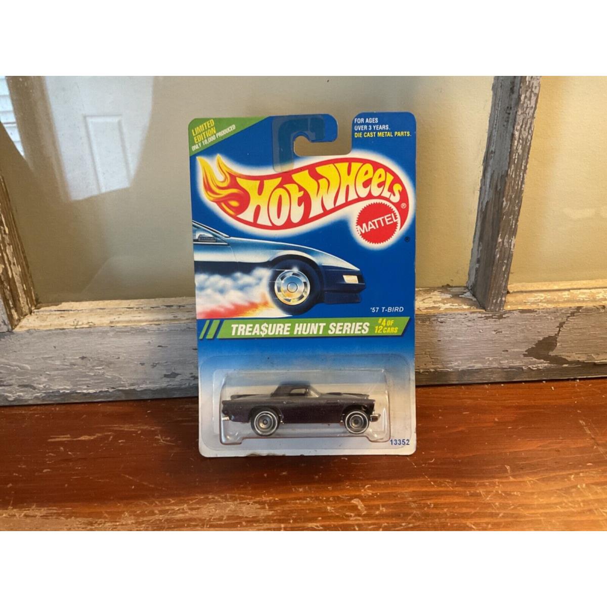 1995 Hot Wheels Treasure Hunt Series `57 T - Bird Limited Edition 4 Of 12 356