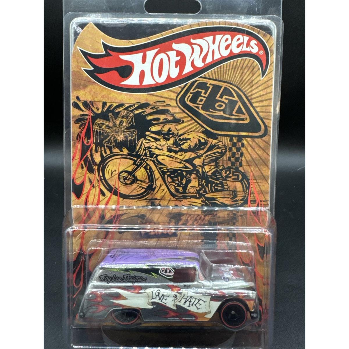 2009 Hot Wheels Employee Zamac 55 Panel Tld Troy Lee Designs Love Hate No Sticke