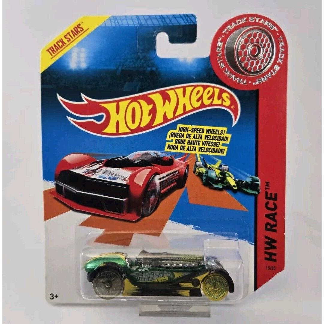 Hot Wheels 2014 High Speed Wheels Track Stars Brit Speed Rare HW Race 15/25