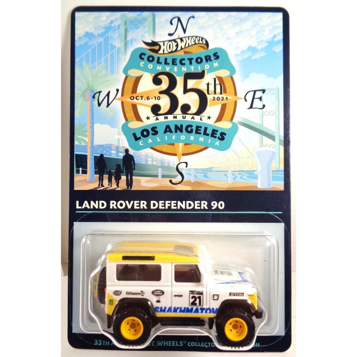 Hot Wheels 35TH Annual Collectors Convention Dinner Car Land Rover Defender 90