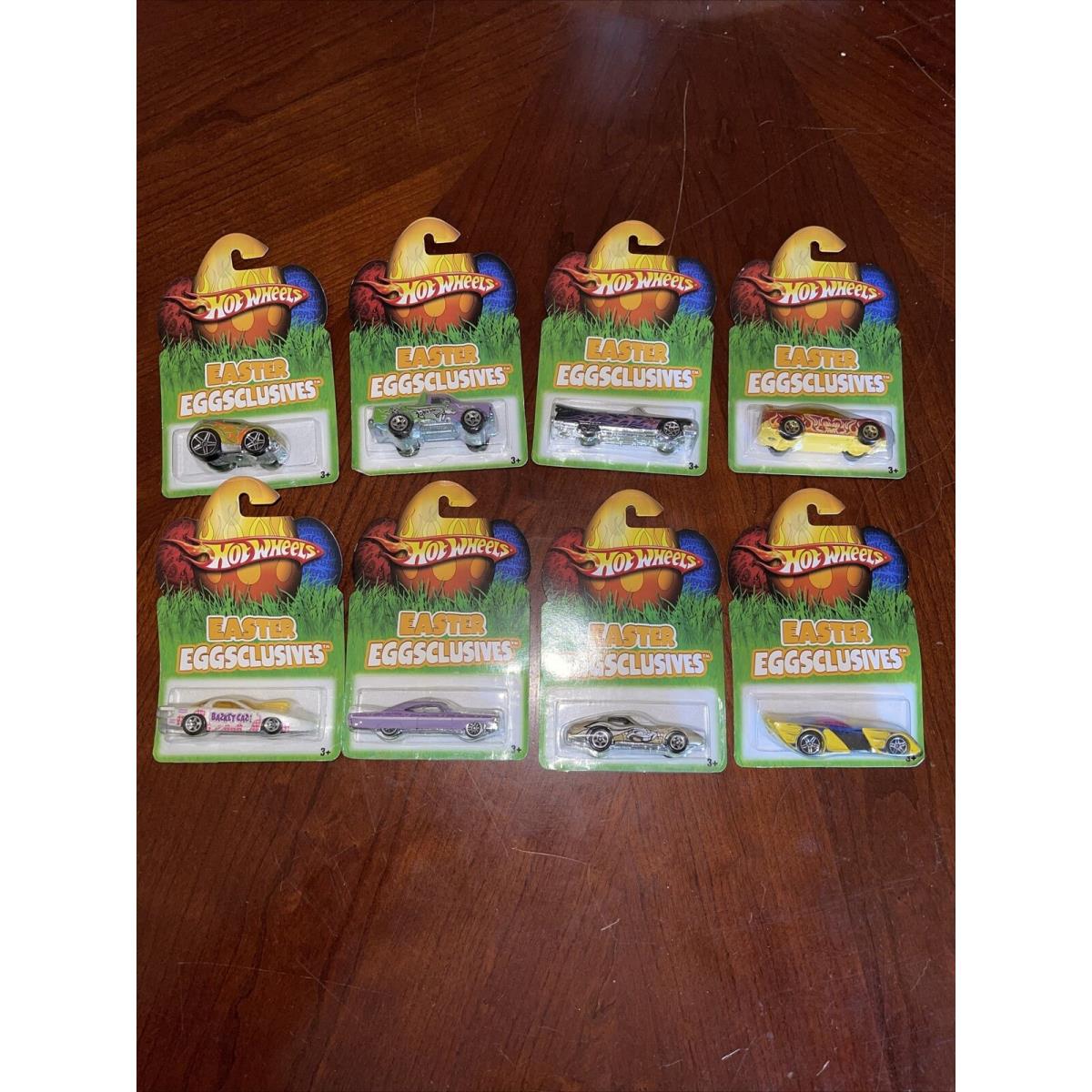 Hot Wheels 2007 Easter Eggsclusives Complete Set Of 8