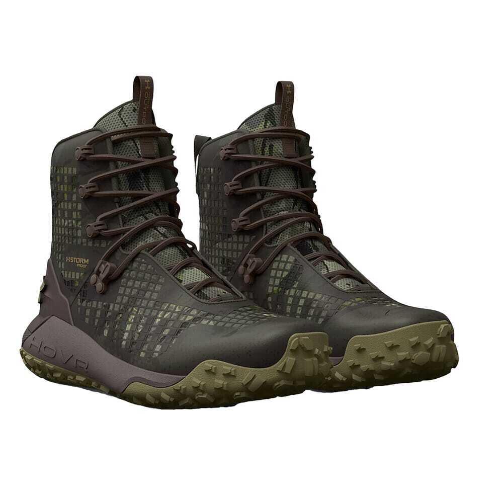 Under Armour Whitetail Hovr Dawn 2.0 Waterproof Boots Sz 4 3025573-901010