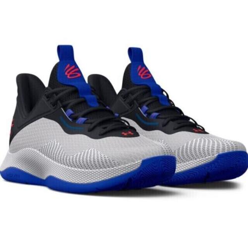 Under Armour Curry Hovr Splash 2 Basketbl Shoes Unisex White/black Sz M10 W11.5 - White