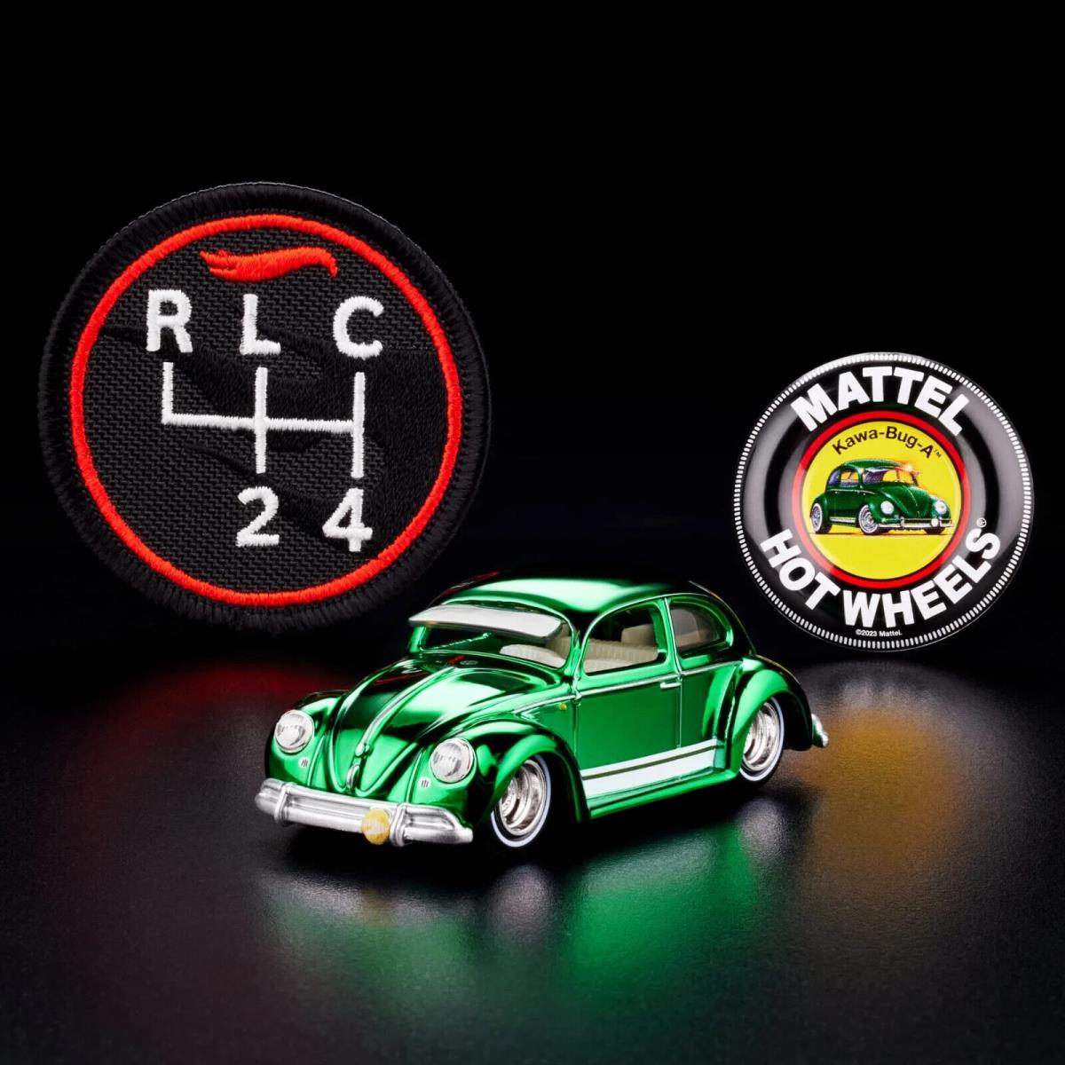 Hot Wheels Rlc Volkswagen Kawa-bug-a with Pin Patch Exclusive