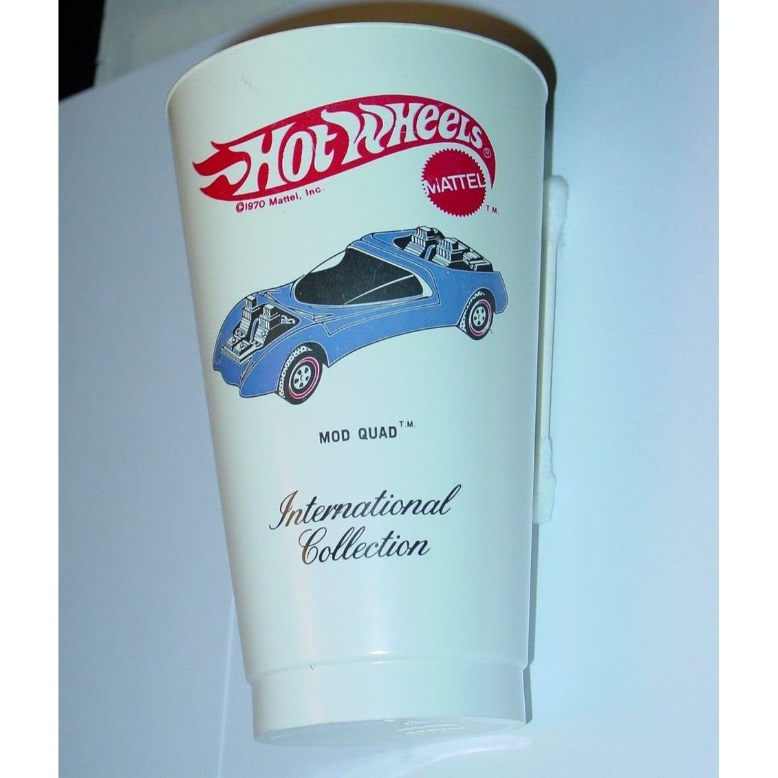 Hot Wheels Redline Mod Quad Jack IN The Box Plastic Cup Promo -nice