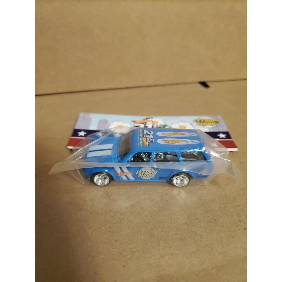 Hot Wheels 2021 21st Nationals Leeway Chang Dinner `71 Datsun 510 Wagon Blue