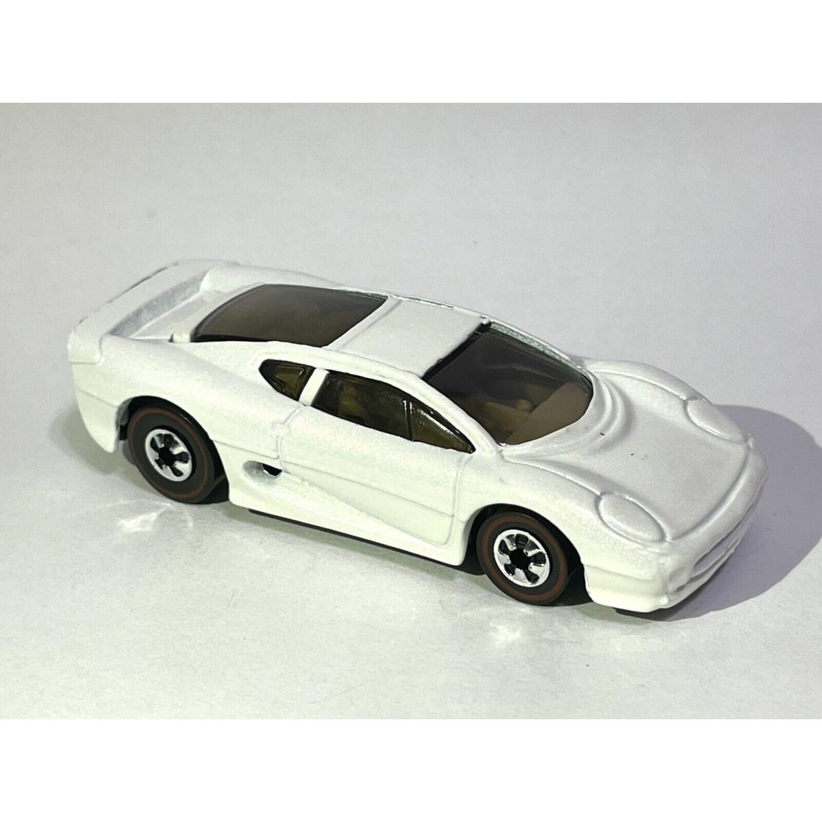 1992 Custom Made Redline Mint Hot Wheels Jaguar XJ220 Pearl White