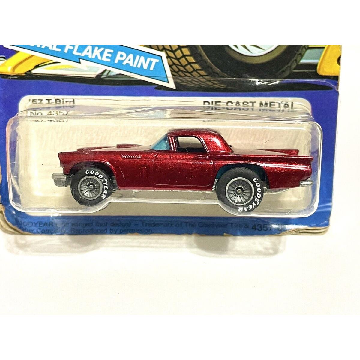 Vintage 1982 Hot Wheels Real Riders 1957 T-bird Ford Thunderbird 4357 Moc