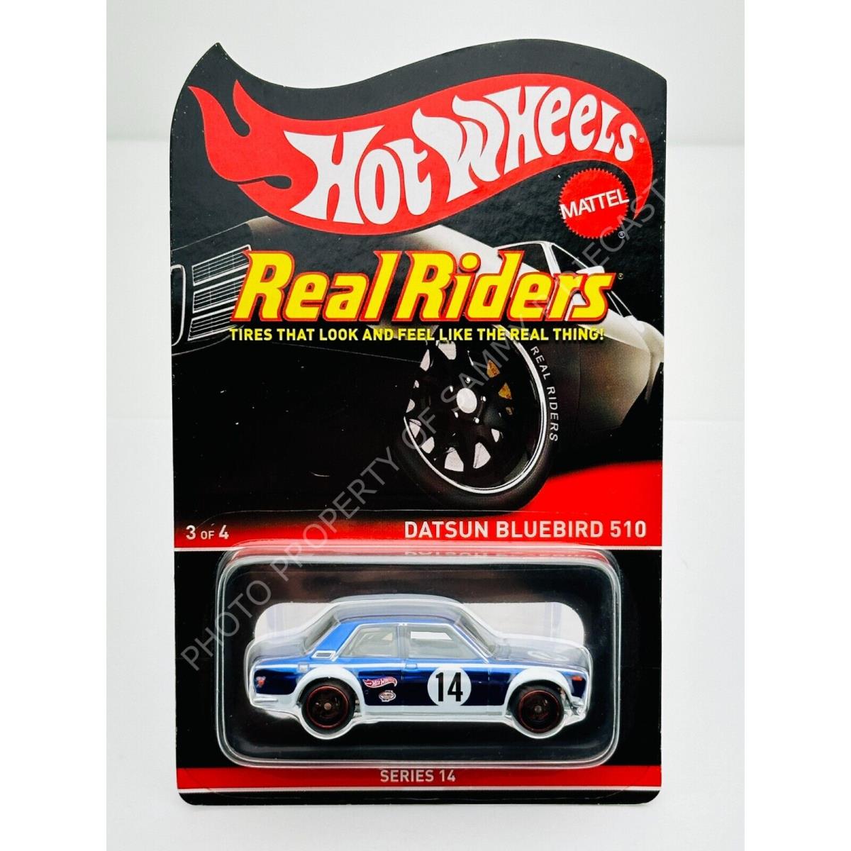 Hot Wheels 2016 Rlc Redline Club Real Riders Datsun Bluebird 510 3643/7000