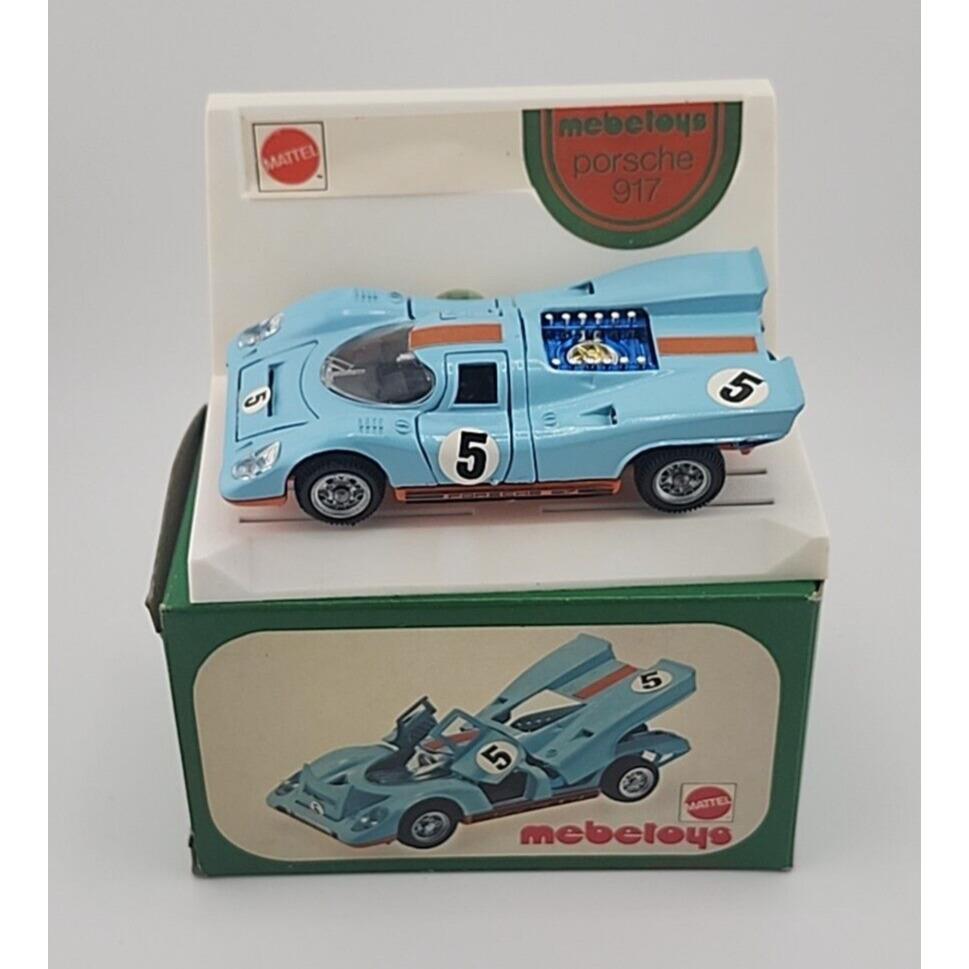 Hot Wheels Mebetoys Sputafuoco Porsche 917 lt Blue 1/43 6623 Italy Heisse Rader