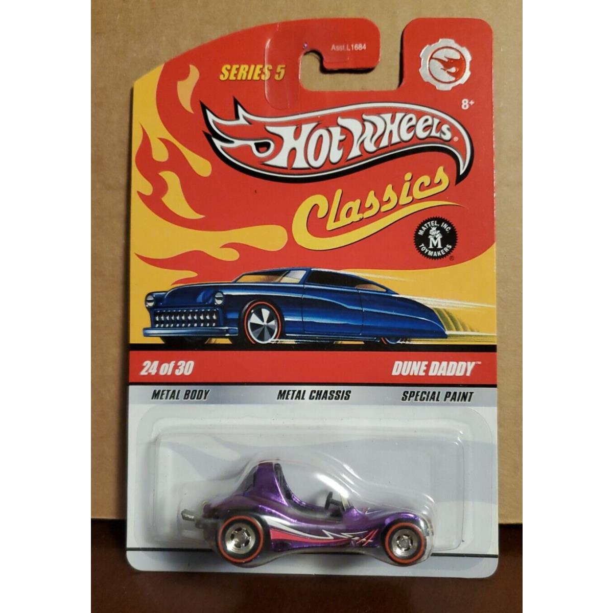 Hot Wheels Classics Series 5 24/30 Dune Daddy Purple Chase Real Riders 2