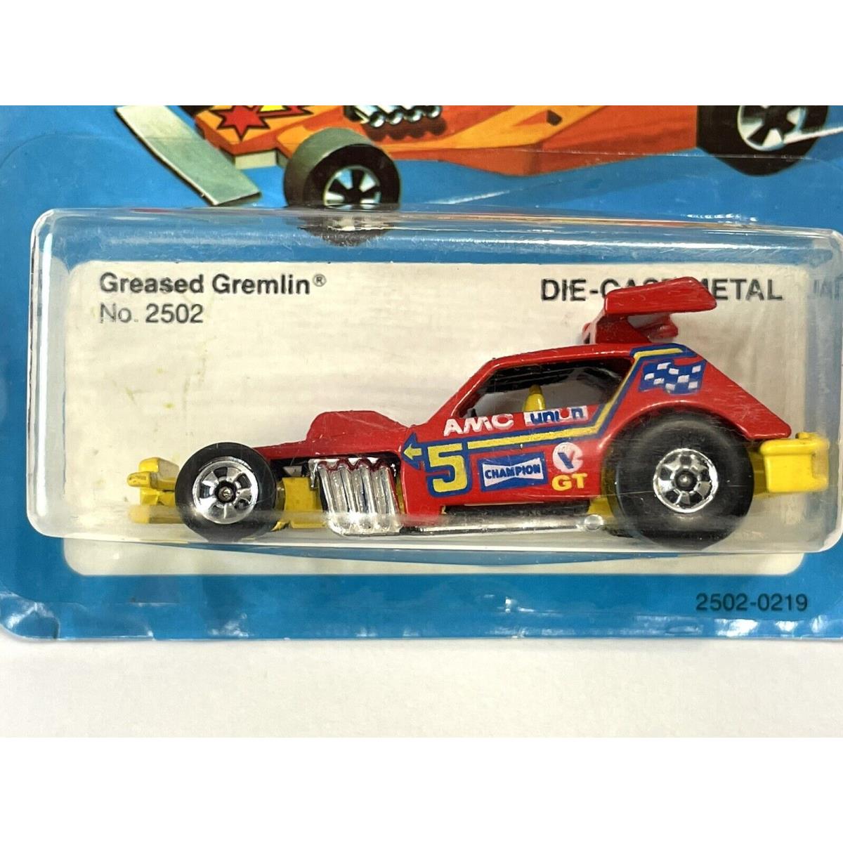 1982 Hot Wheels Mainline Amc Greased Gremlin Red 1/64 Scale Diecast