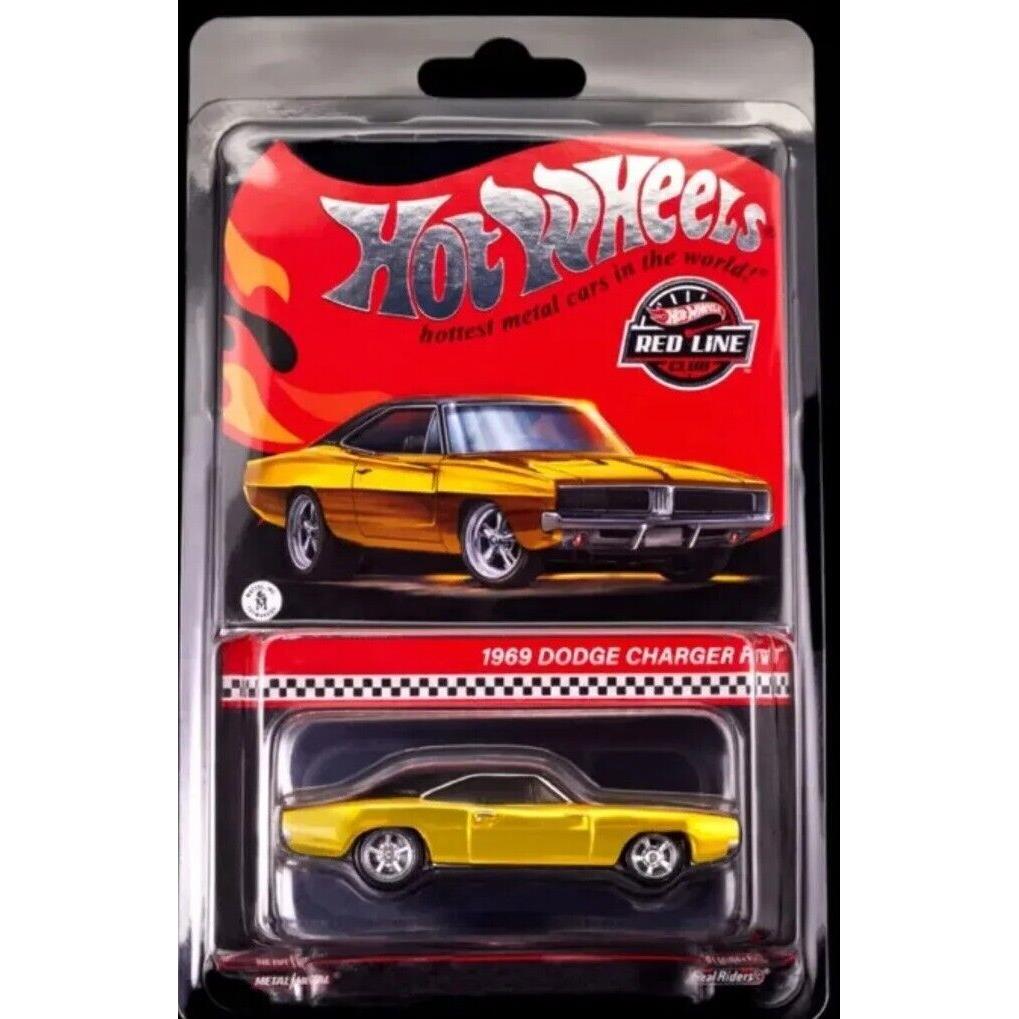 Hot Wheels 2023 Mattel Creations Rlc Exclusive 1969 Dodge Charger R/t Gold Nip