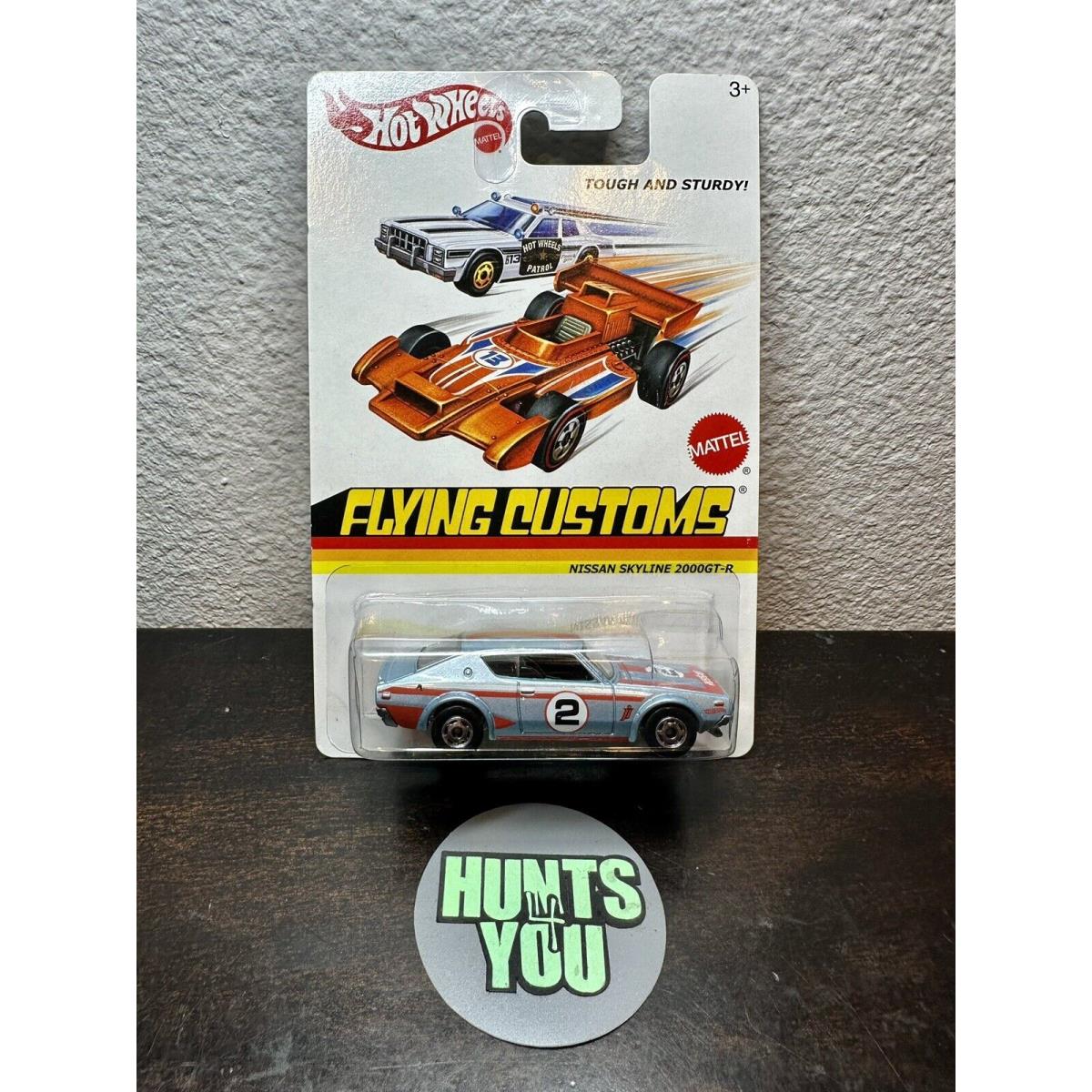 Hot Wheels Flying Customs Nissan Skyline 2000GT-R 1 Seat Variation