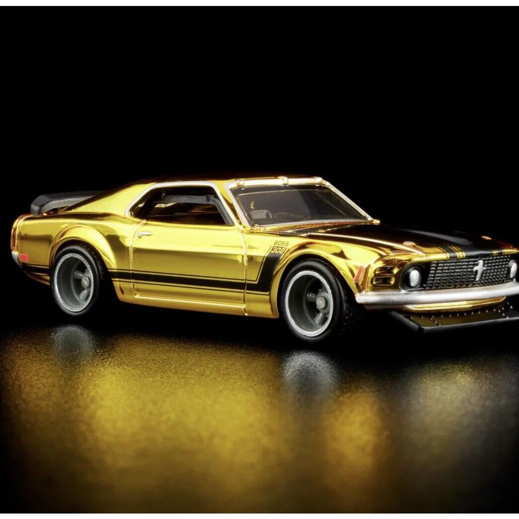 1970 Ford Mustang Boss 302 Hot Wheels Rlc Exclusive In Hand