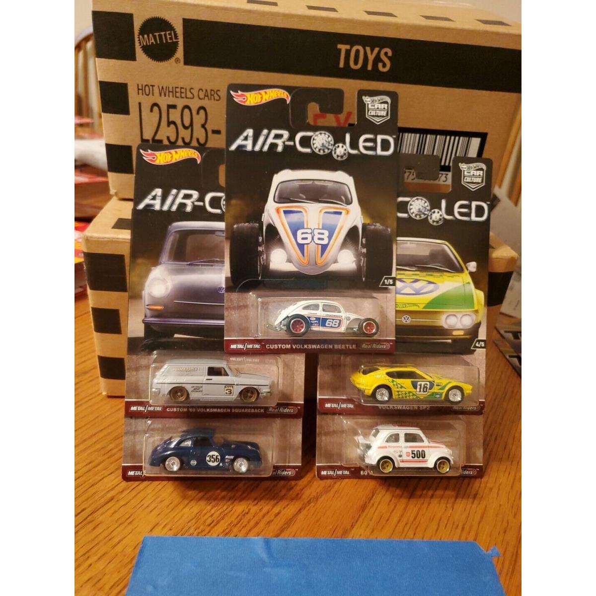 Hot Wheels Car Culture Air Cooled Series Complete Set of 5