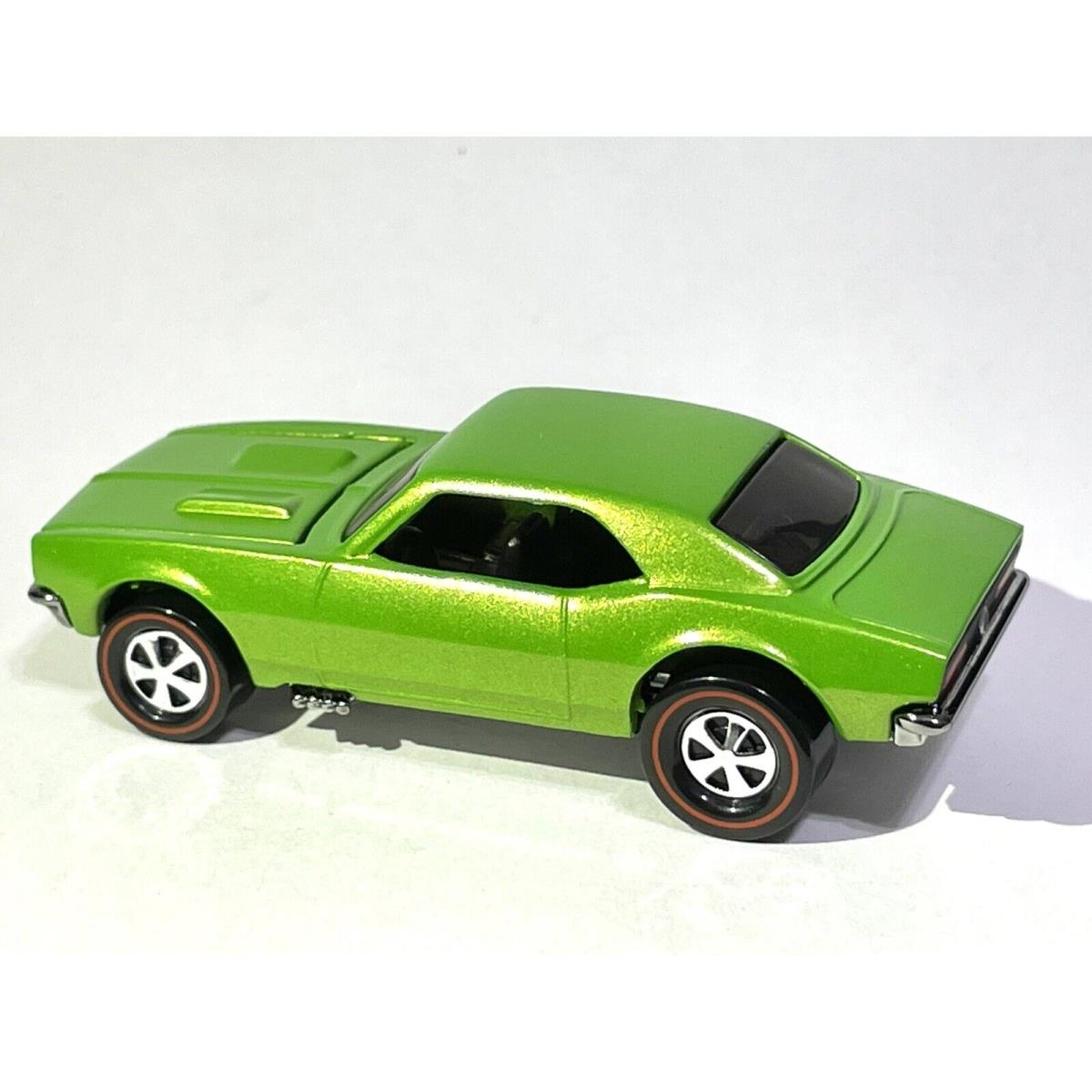 Hot Wheels Custom Made Redline Camaro Candy Apple Green Pearl