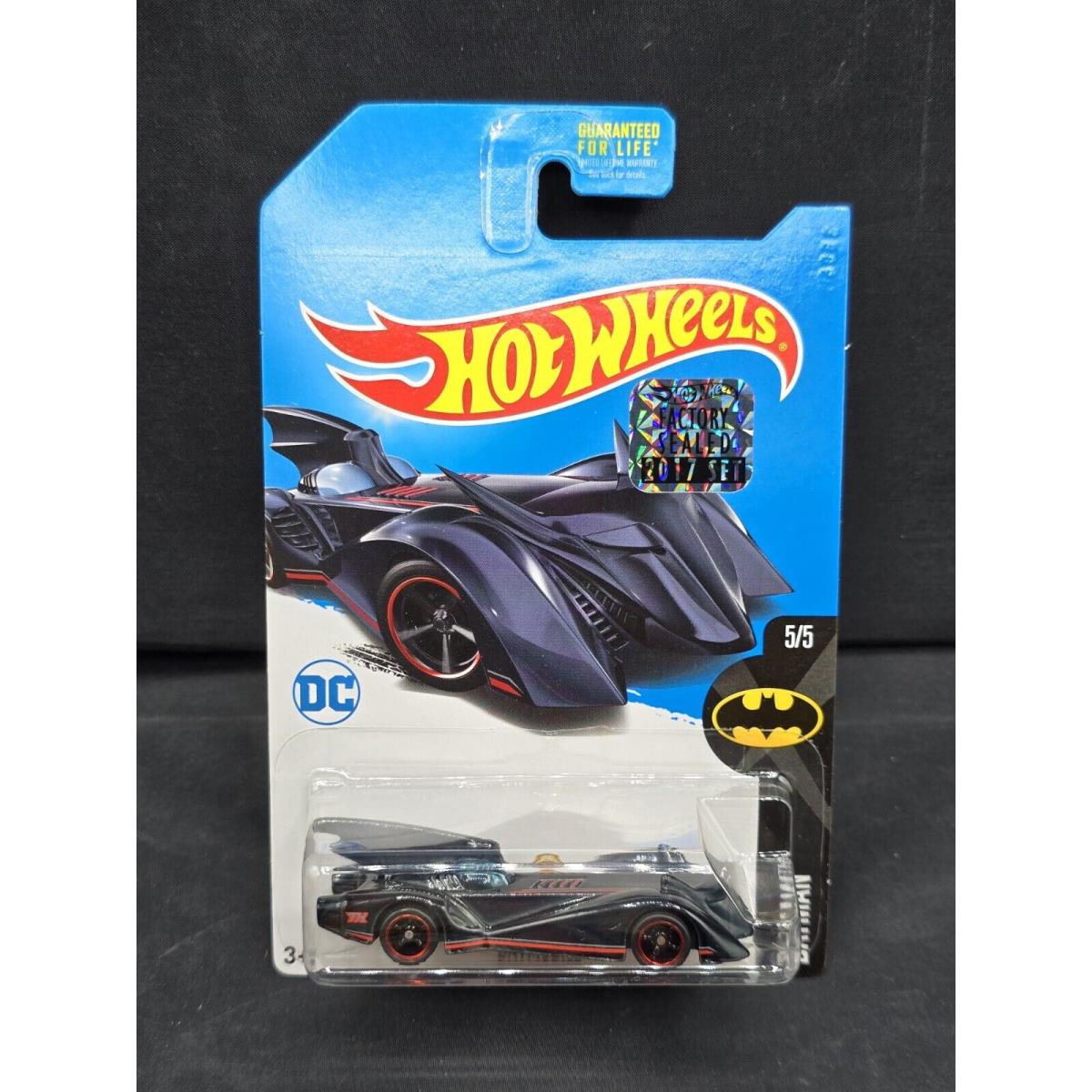 2017 Hot Wheels DC Batmobile 8 Super Treasure Hunt Real Riders Factory Set