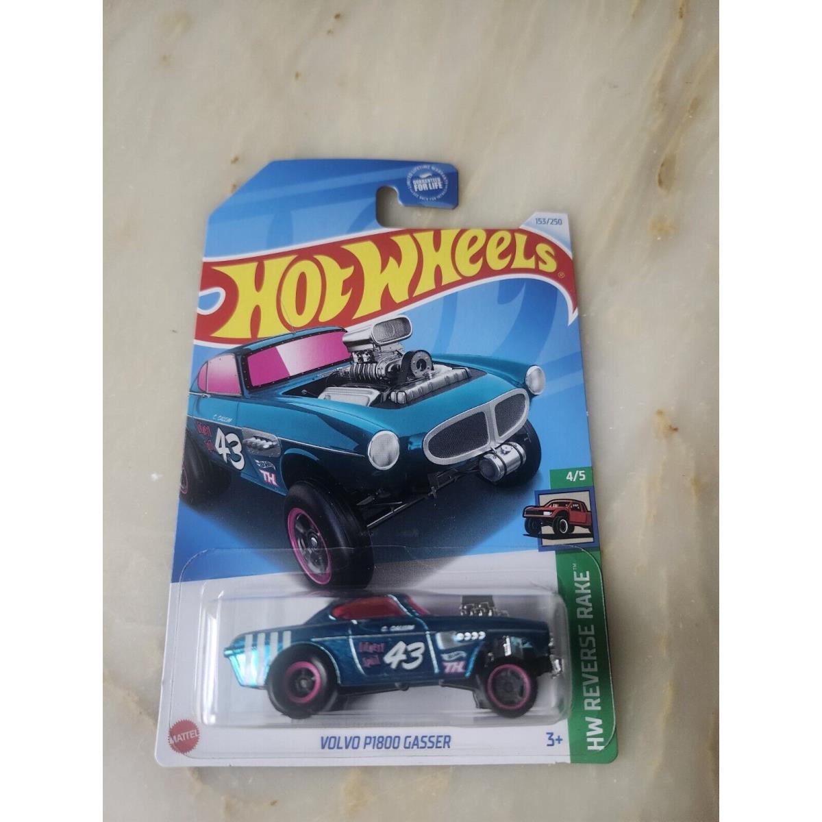 2024 Hot Wheels H Case Super Treasure Hunt Volvo P1800 Gasser 1:64