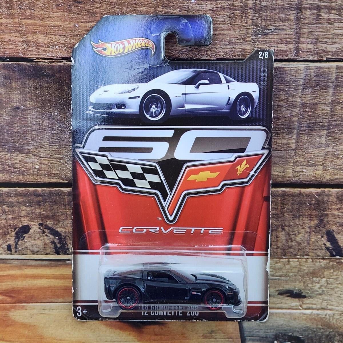 Hot Wheels 2013 Corvette 60th Anniversary `12 Corvette Zo6 Wrong Body Error